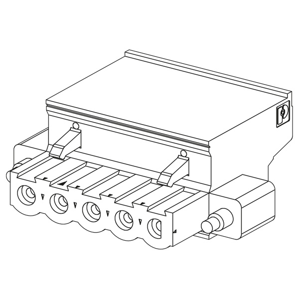 BMXXTSCPS10 | Modicon Kit of 2 Removable Connectors
