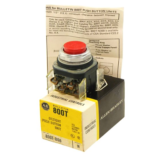 800T-B6B | Allen Bradley Push Button