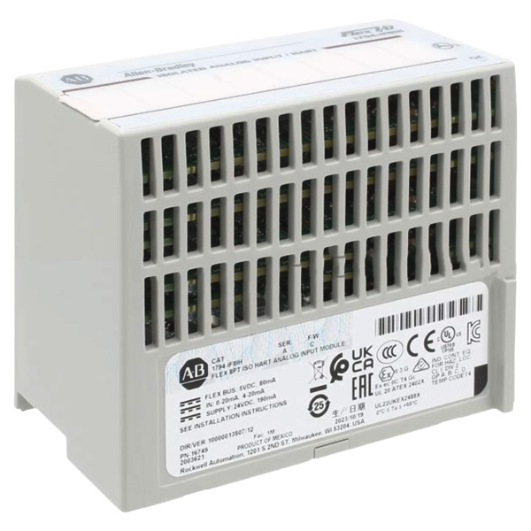 1794-IF8IH | Allen Bradley FLEX I/O Isolated Input HART Analog Module