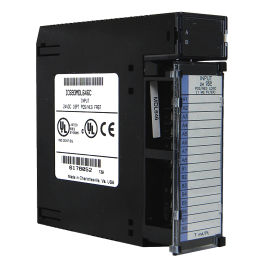 IC693MDL646 | GE Fanuc 24 Volt DC Positive/Negative Logic Input