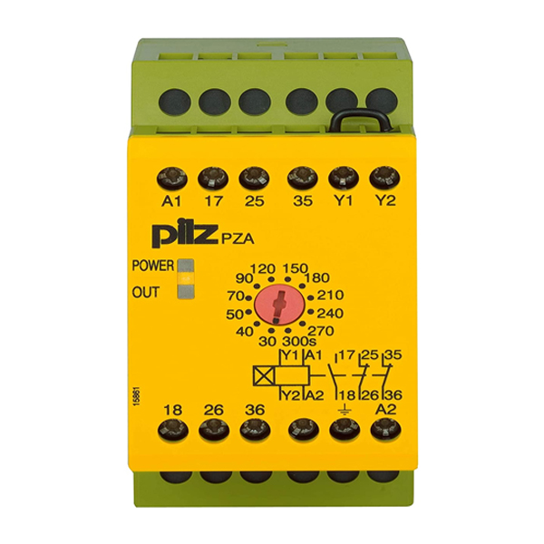774028 | PILZ PZA 600/24VDC 1n/o 2n/c