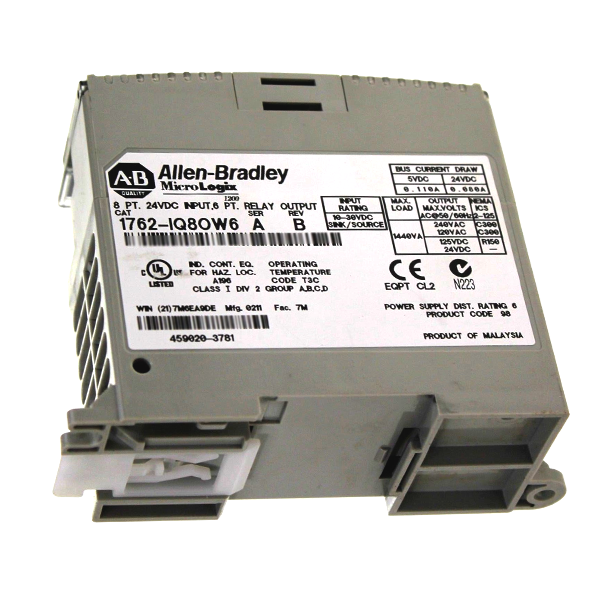 1762-IQ8OW6 | Allen Bradley 1762 MicroLogix Digital Combination Module