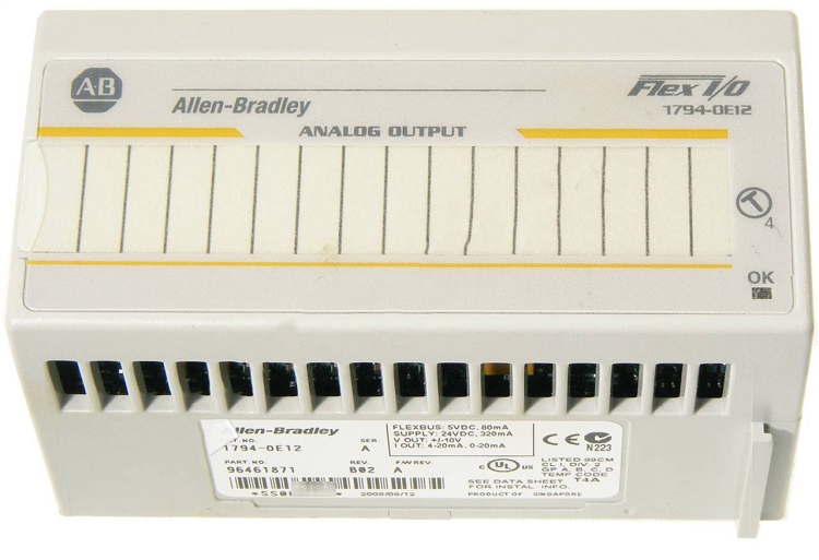 1794-OE12 | Allen Bradley FLEX Analog Output Module