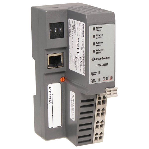 1734-AENT | Allen Bradley 1-Port EtherNet I/O Adapter Module