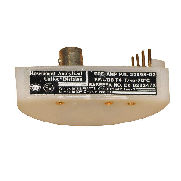 22698-02 | Rosemount Analytical Preamplifier Plug-in Analyzer