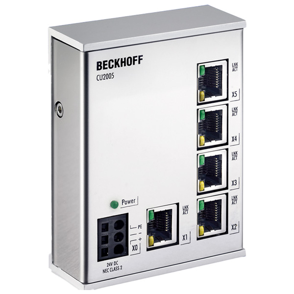 CU2005 | Beckhoff Ethernet Switch