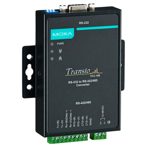 TCC-100I | MOXA Serial-to-Serial Converter