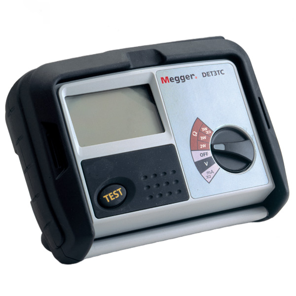 DET3TC | Megger Digital Ground Tester