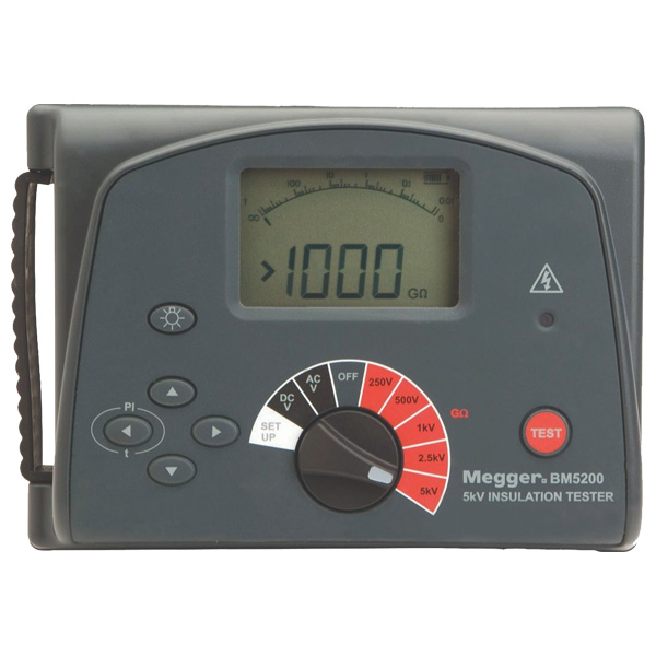 BM5200 | Megger 5 kV Insulation Resistance Tester