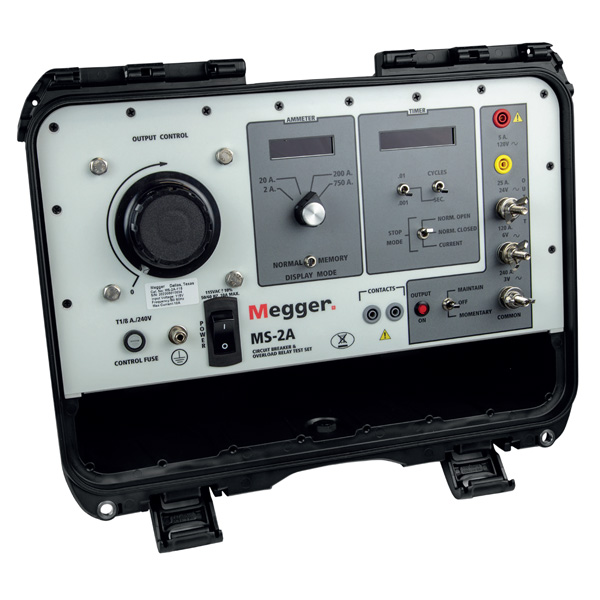 MS-2A-230 | Megger Circuit Breaker and Overcurrent Relay Test Set