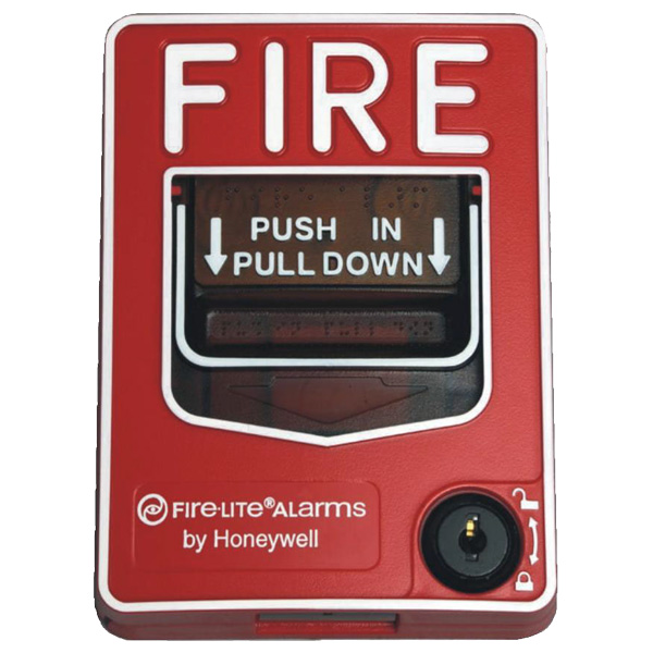BG-12LX | Fire-Lite Alarms by Honeywell Addressable Manual Pull Station