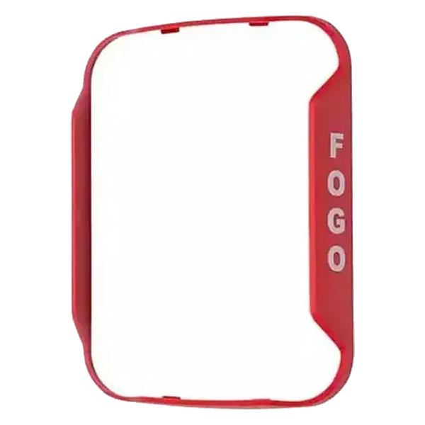 BZR-PG | System Sensor Wall Red Bezel Kit Fogo