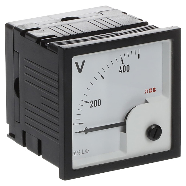 ABB VLM-1-500/72 Analogue Voltmeter