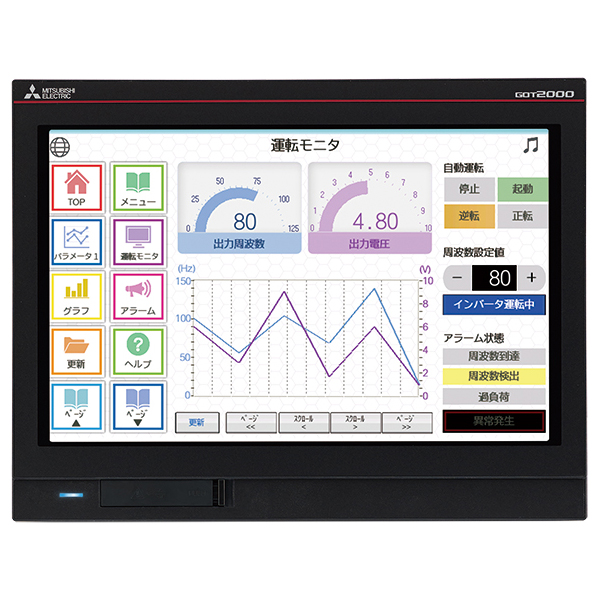 GT2510-WXTBD | Mitsubishi GOT2000 Series Graphic Operation Terminal GT25 10.1” Wide