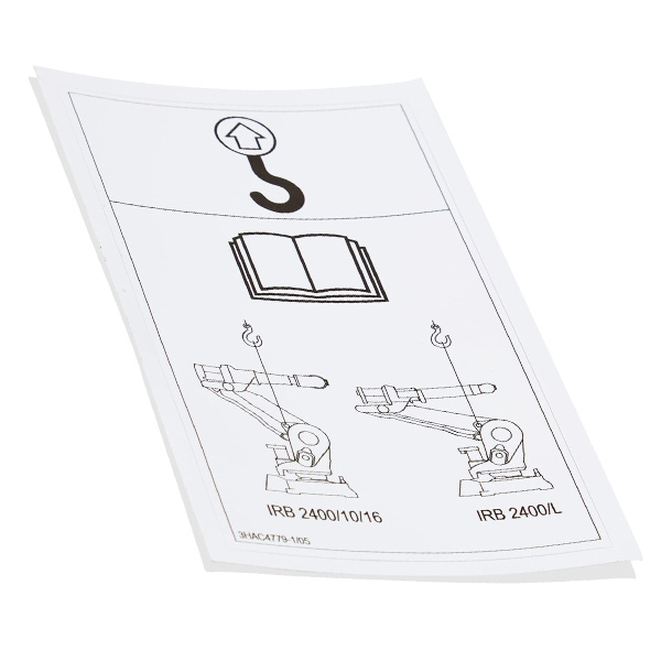3HAC4779-1 | ABB Instruction Plate