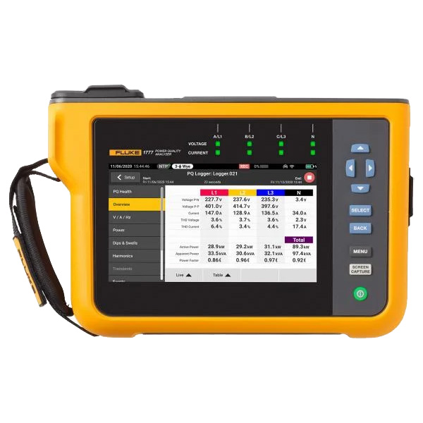 1773/CN | Fluke 1770 Series Three-Phase Power Quality Analyzers Energy Analyze Plus