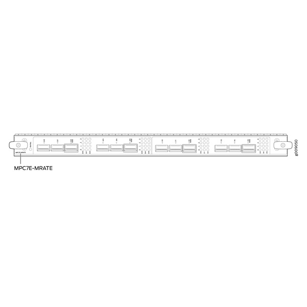 MPC7E-MRATE | Juniper Networks Multirate Port Line Card Module