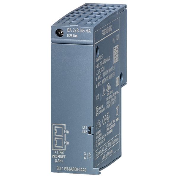 6DL1193-6AR00-0AA0 | Siemens SIMATIC ET 200SP HA Bus Adapter
