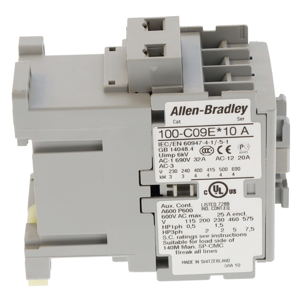 100-C09EJ10 | Allen Bradley IEC 9A Contactor