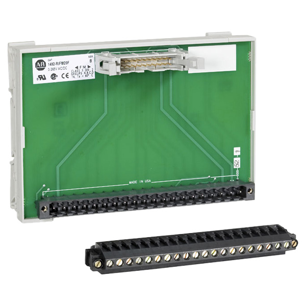 1492-RIFM20F | Allen Bradley Digital Module with Field Removable Terminal Block