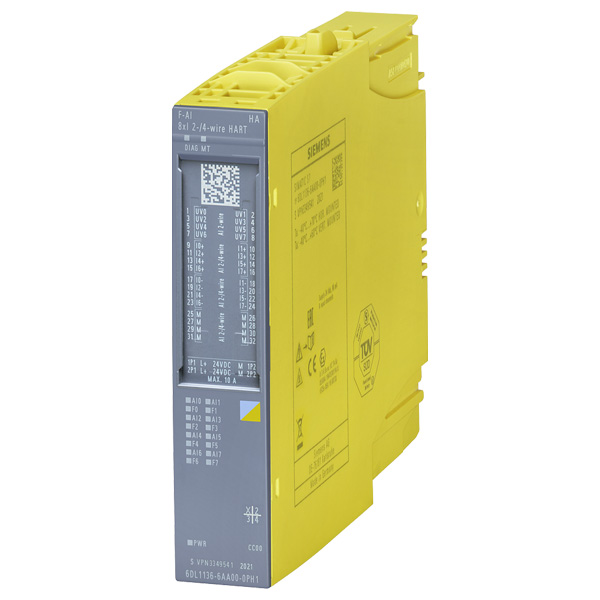 6DL1136-6AA00-0PH1 | Siemens SIMATIC ET 200SP HA Analog Input Module