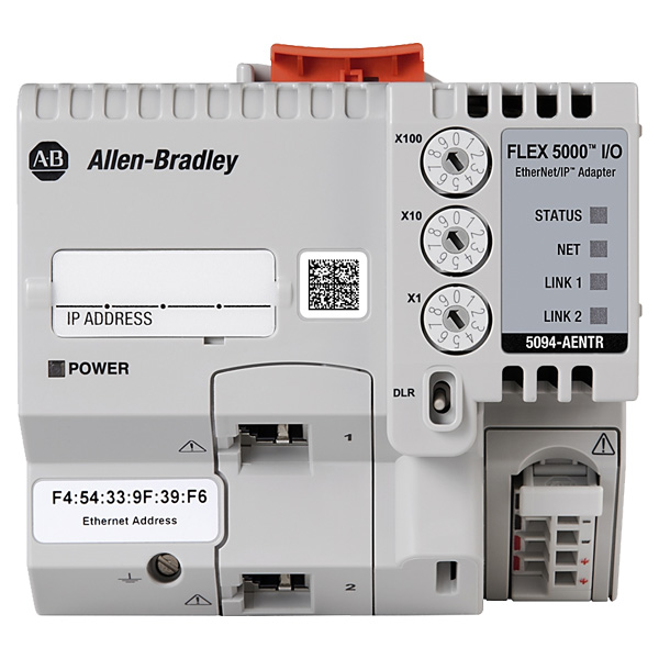 5094-AENTR | Allen Bradley 5094 Ethernet Adapter 8 Modules RJ45