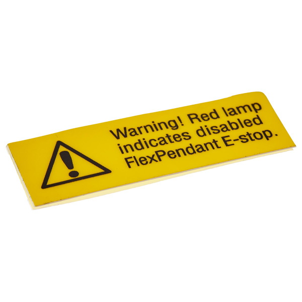 3HAC026278-001 | ABB Warning Label