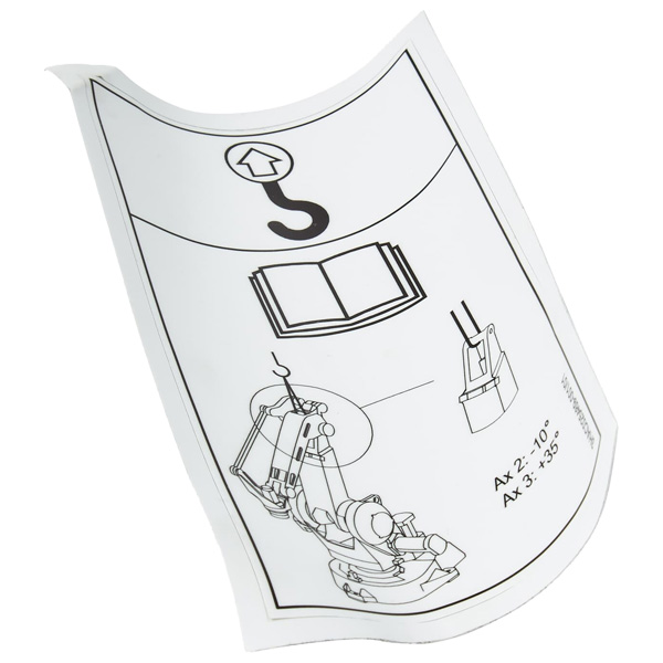 3HAC025469-001 | ABB Instruction Plate