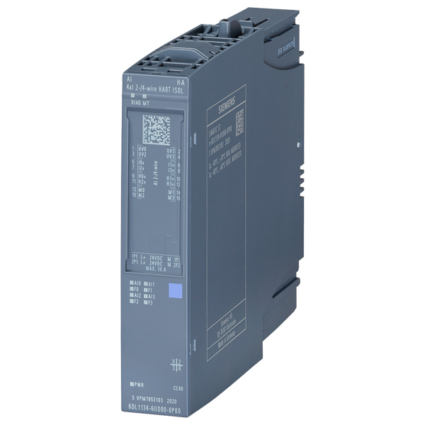 6DL1134-6UD00-0PK0 | Siemens SIMATIC ET 200SP HA Analog HART Input Module