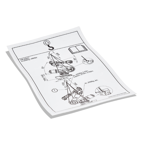 3HAC021003-001 | ABB Instruction Label