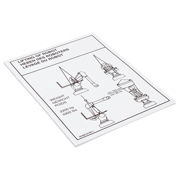 3HAB8150-1 | ABB Instruction Label