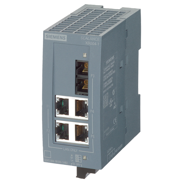 6GK5004-1BD00-1AB2 | Siemens SCALANCE XB004-1 Unmanaged Industrial Ethernet Switch