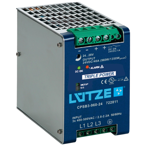 CPSB3-960-24 | LUTZE Primary Switchmode Power Supply