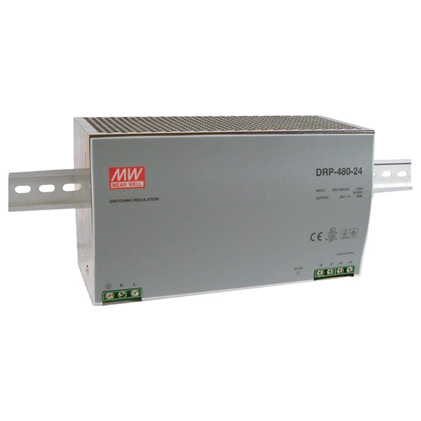 DRP-480-1 | Mean Well DIN Rail Power Supply