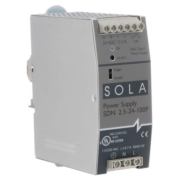 SDN 2.5-24-100P | SolaHD SDN-P Series Power Supply