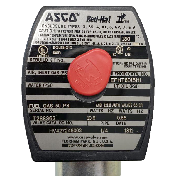 HV42724600 | ASCO Solenoid Valve