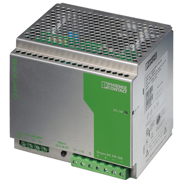 2938727 | QUINT-PS-3X400-500AC/24DC/20 | Phoenix Contact Power Supply Unit