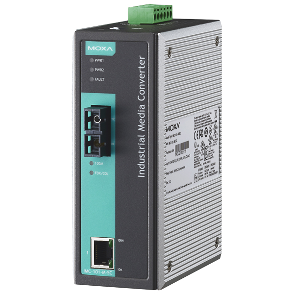 IMC-101-S-SC | MOXA IMC-101 Series Industrial Media Converter