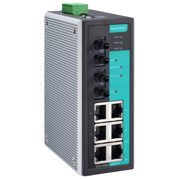 EDS-408A | MOXA EDS-408A Series Ethernet Switches