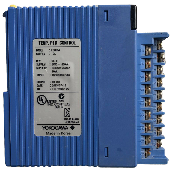 F3CU04-0S/Z01 | Yokogawa F3CU04 Temperature Control & PID Module for FA-M3
