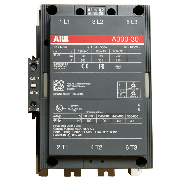 A300-30-11 | ABB 3-phase Contactor