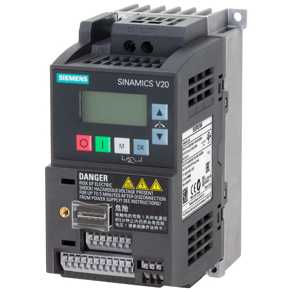 6SL3210-5BB17-5UV1 | Siemens SINAMICS V20 Basic Converter