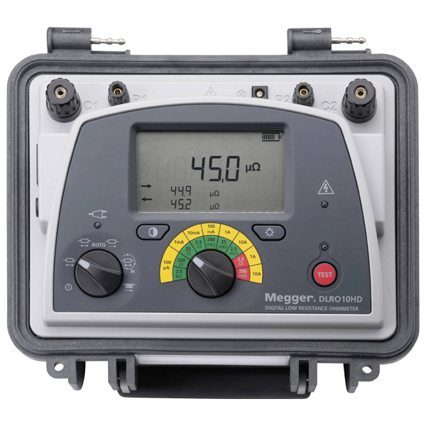 DLRO10HD | Megger Digital Low Resistance Ohmmeters