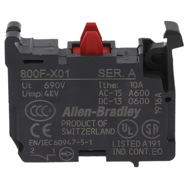 800F-X01 | Allen Bradley Contact Block