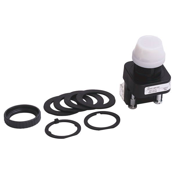 800HC-QRAH2BAV | Allen Bradley 30mm Momentary Push Button (Blue)