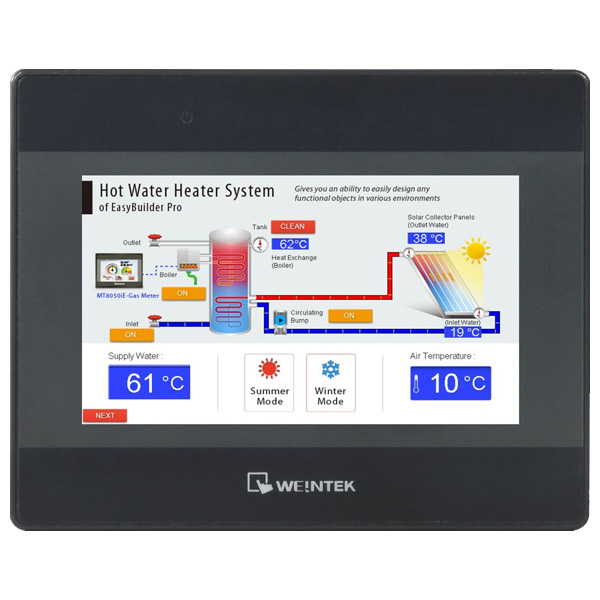 MT8072iP | Weintek Human Machine Interface with 7" TFT Display