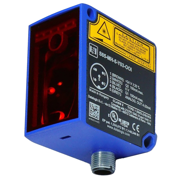 S85-MH-5-Y03-OOI | Datalogic Distance Sensors