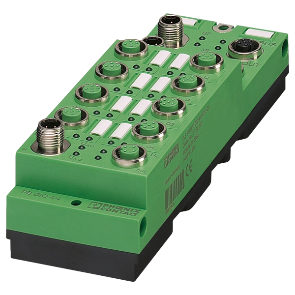 2736107 | FLS PB M12 DIO 4/4 M12-2A | Phoenix Contact Distributed I/O Device