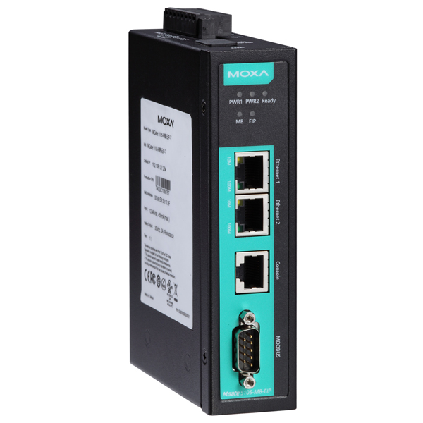 5105-MB-EIP | MOXA MGATE EtherNet/IP Gateaways