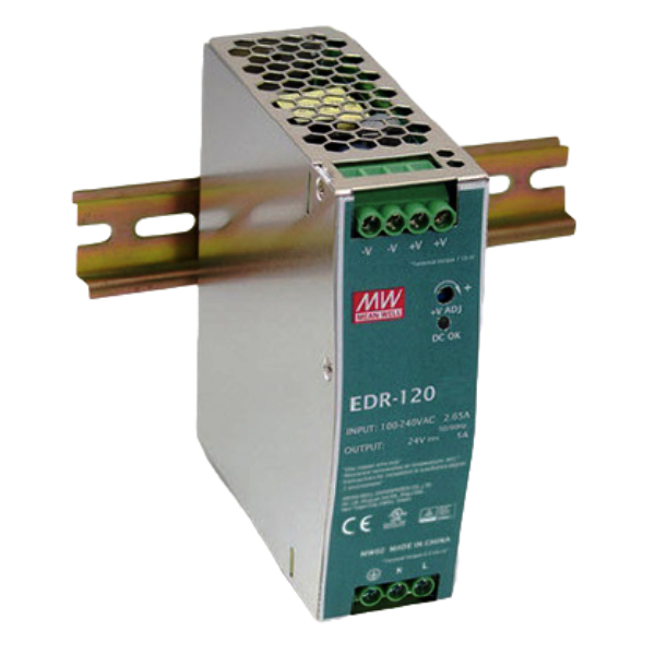 EDR-120-24 | Mean Well Din Rail Power Supply